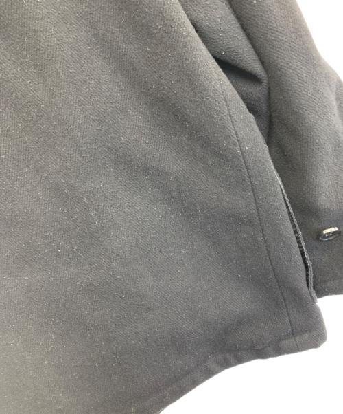 stussy（ステューシー）stussy (ステューシー) ダッフルコート ブラック サイズ:Lの古着・服飾アイテム