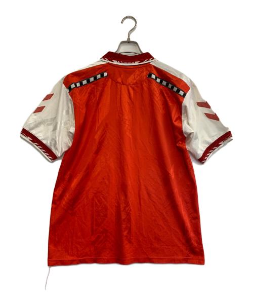 hummel（ヒュンメル）hummel (ヒュンメル) ゲームシャツ レッド サイズ:Mの古着・服飾アイテム