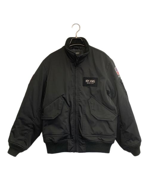 AVIREX（アヴィレックス）AVIREX (アヴィレックス) ブルゾン ブラック サイズ:Mの古着・服飾アイテム