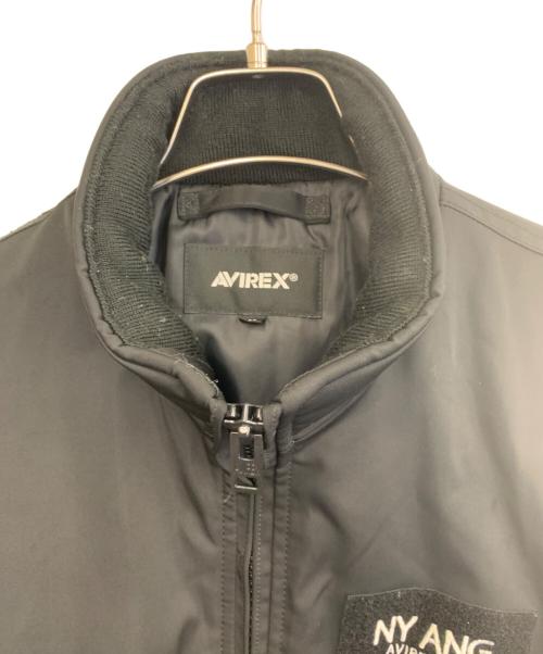 AVIREX（アヴィレックス）AVIREX (アヴィレックス) ブルゾン ブラック サイズ:Mの古着・服飾アイテム