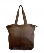 PORTERポーター）の古着「レザートートバッグ」｜ブラウン