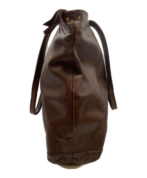 PORTER（ポーター）PORTER (ポーター) レザートートバッグ ブラウンの古着・服飾アイテム