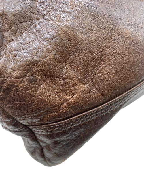 PORTER（ポーター）PORTER (ポーター) レザートートバッグ ブラウンの古着・服飾アイテム