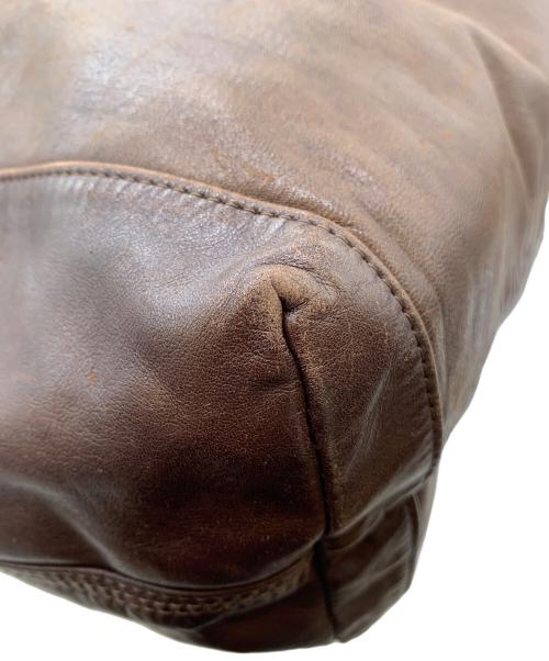 PORTER（ポーター）PORTER (ポーター) レザートートバッグ ブラウンの古着・服飾アイテム