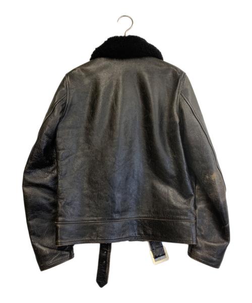 WACKO MARIA（ワコマリア）WACKO MARIA (ワコマリア) GRIZZLY LEATHER JACKET ブラック サイズ:Sの古着・服飾アイテム