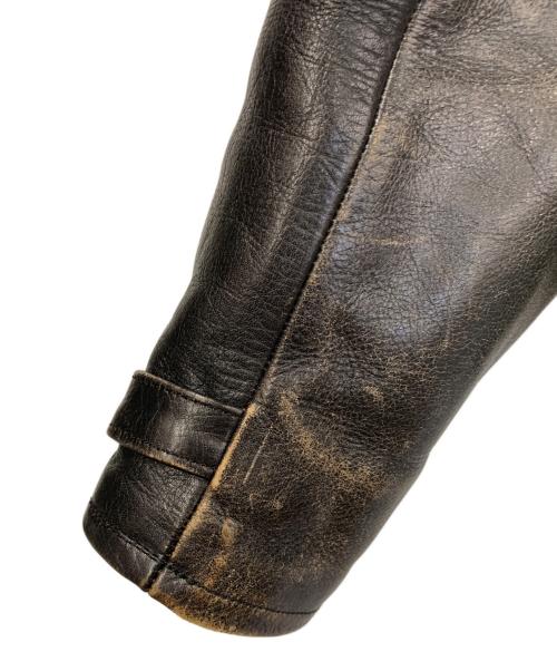 WACKO MARIA（ワコマリア）WACKO MARIA (ワコマリア) GRIZZLY LEATHER JACKET ブラック サイズ:Sの古着・服飾アイテム