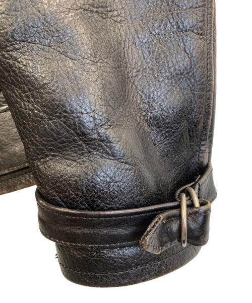 WACKO MARIA（ワコマリア）WACKO MARIA (ワコマリア) GRIZZLY LEATHER JACKET ブラック サイズ:Sの古着・服飾アイテム