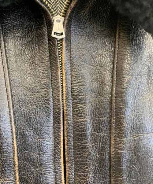 WACKO MARIA（ワコマリア）WACKO MARIA (ワコマリア) GRIZZLY LEATHER JACKET ブラック サイズ:Sの古着・服飾アイテム