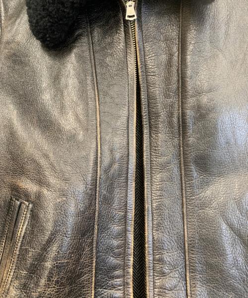 WACKO MARIA（ワコマリア）WACKO MARIA (ワコマリア) GRIZZLY LEATHER JACKET ブラック サイズ:Sの古着・服飾アイテム