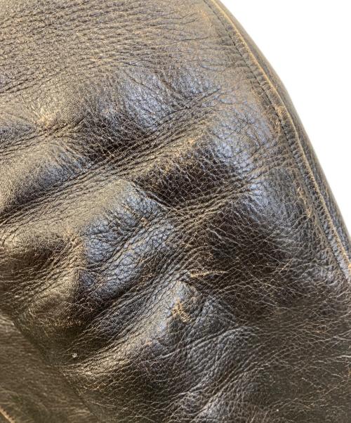 WACKO MARIA（ワコマリア）WACKO MARIA (ワコマリア) GRIZZLY LEATHER JACKET ブラック サイズ:Sの古着・服飾アイテム