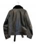 WACKO MARIA (ワコマリア) GRIZZLY LEATHER JACKET ブラック サイズ:S：15000円