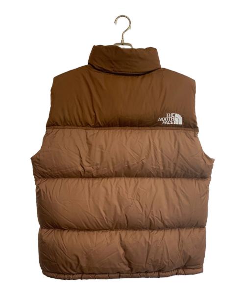 THE NORTH FACE（ザ ノース フェイス）THE NORTH FACE (ザ ノース フェイス) ヌプシダウンベスト ブラウン サイズ:XLの古着・服飾アイテム