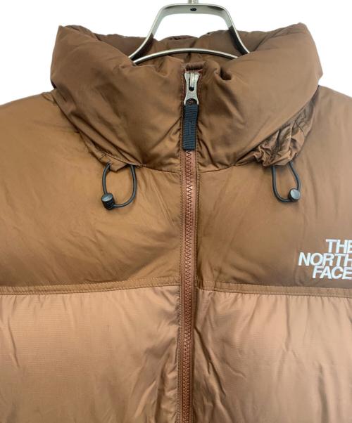 THE NORTH FACE（ザ ノース フェイス）THE NORTH FACE (ザ ノース フェイス) ヌプシダウンベスト ブラウン サイズ:XLの古着・服飾アイテム