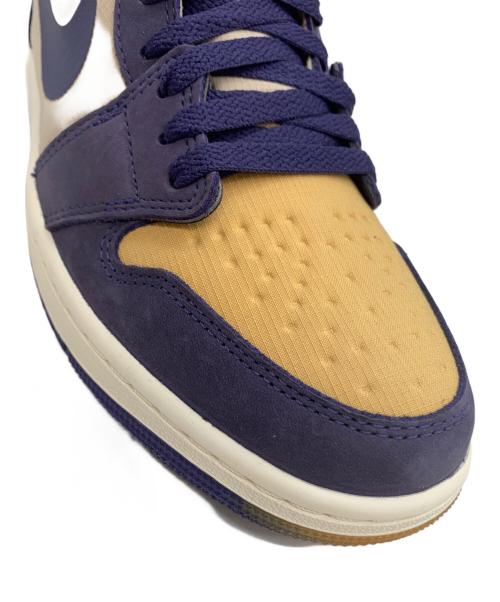 NIKE（ナイキ）NIKE (ナイキ) Air Jordan 1 Element GORE-TEX  パープル×イエロー サイズ:27の古着・服飾アイテム