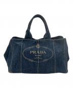 PRADAプラダ）の古着「ハンドバッグ」｜インディゴ