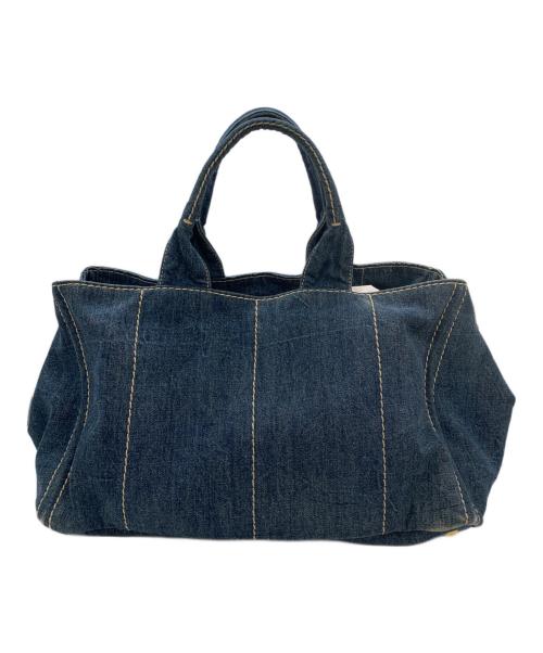 PRADA（プラダ）PRADA (プラダ) ハンドバッグ インディゴの古着・服飾アイテム