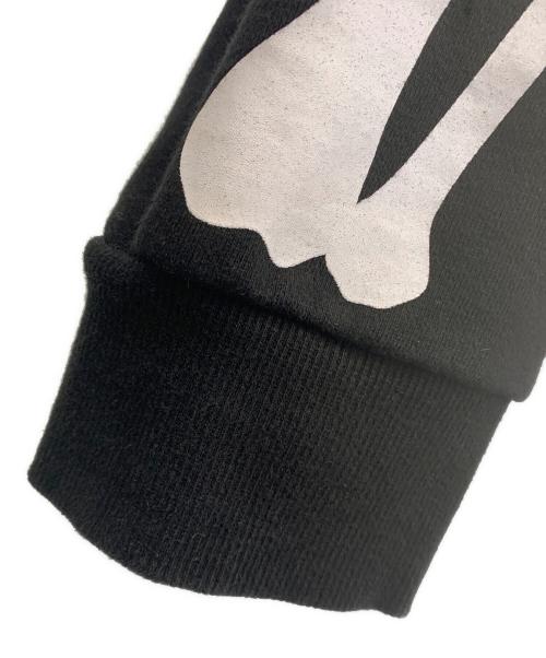 99%is（ナインティナインパーセントイズ）99%is (ナインティナインパーセントイズ) SKULL HOODIE ブラック サイズ:Lの古着・服飾アイテム