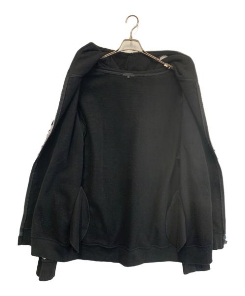 99%is（ナインティナインパーセントイズ）99%is (ナインティナインパーセントイズ) SKULL HOODIE ブラック サイズ:Lの古着・服飾アイテム