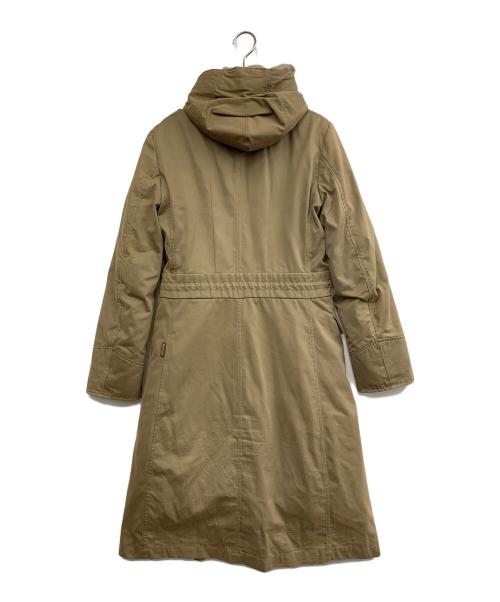 MONCLER（モンクレール）MONCLER (モンクレール) ライナー付ダウンコート ベージュ サイズ:1の古着・服飾アイテム