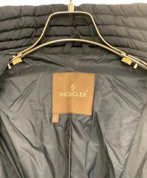 MONCLER（モンクレール）MONCLER (モンクレール) ダウンコート ブラック サイズ:1の古着・服飾アイテム