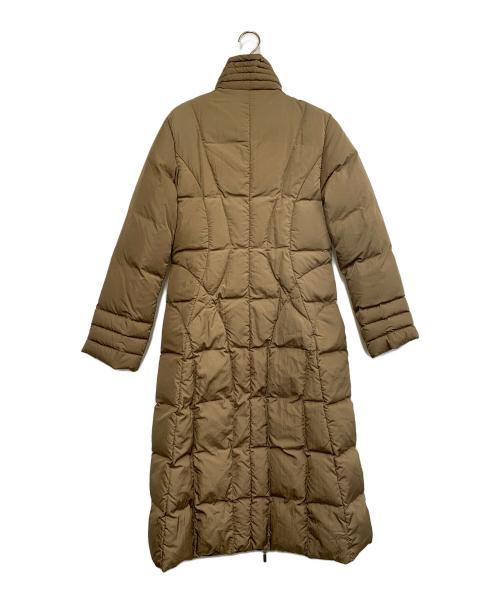 MONCLER（モンクレール）MONCLER (モンクレール) ダウンコート ブラウン サイズ:1の古着・服飾アイテム