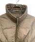 中古・古着 MONCLER (モンクレール) ダウンコート ブラウン サイズ:1：19000円