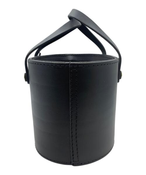 Herz（ヘルツ）Herz (ヘルツ) バケツハンドバッグ ブラックの古着・服飾アイテム