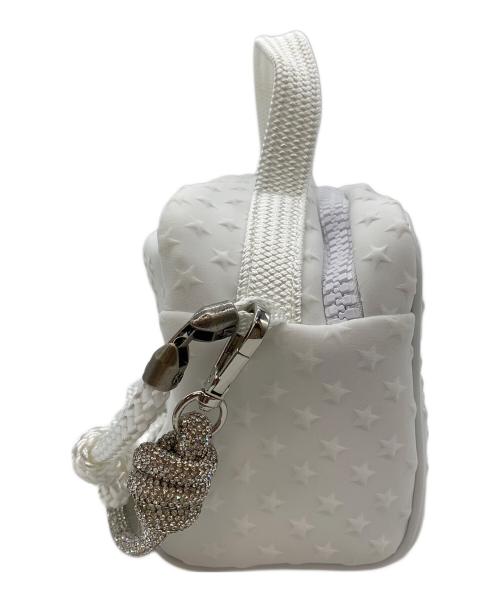 L4K3（レイク）L4K3 (レイク) セミショルダーバッグ ホワイトの古着・服飾アイテム