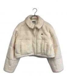 LACOSTE×Snidel（ラコステ×スナイデル）の古着「ボアジャケット」｜ホワイト