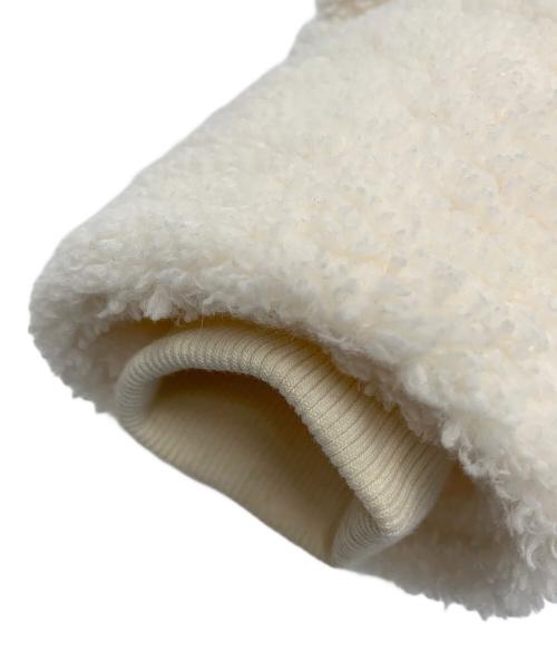 LACOSTE（ラコステ）LACOSTE (ラコステ) Snidel (スナイデル) ボアジャケット ホワイト サイズ:36の古着・服飾アイテム