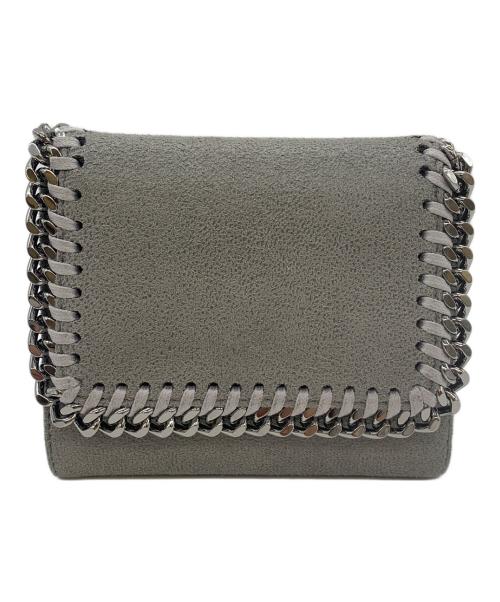 STELLA McCARTNEY（ステラマッカートニー）STELLA McCARTNEY (ステラマッカートニー) 3つ折り財布 グレーの古着・服飾アイテム