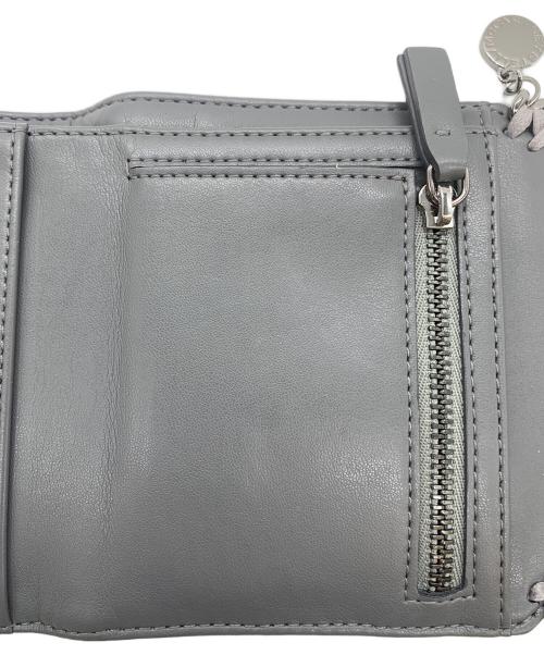 STELLA McCARTNEY（ステラマッカートニー）STELLA McCARTNEY (ステラマッカートニー) 3つ折り財布 グレーの古着・服飾アイテム