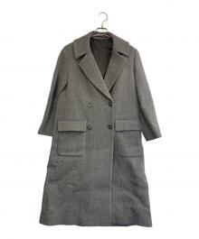 Comptoir des Cotonniers（コントワー・デ・コトニエ）の古着「ロングダブルコート」｜グレー