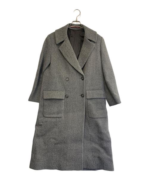 Comptoir des Cotonniers（コントワー・デ・コトニエ）Comptoir des Cotonniers (コントワー・デ・コトニエ) ロングダブルコート グレー サイズ:XSの古着・服飾アイテム