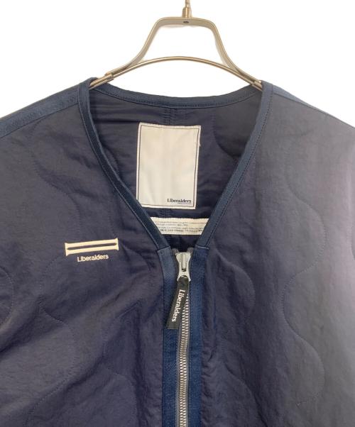 Liberaiders（リベレイダース）Liberaiders (リベレイダース) キルティングジャケット ネイビー サイズ:Lの古着・服飾アイテム