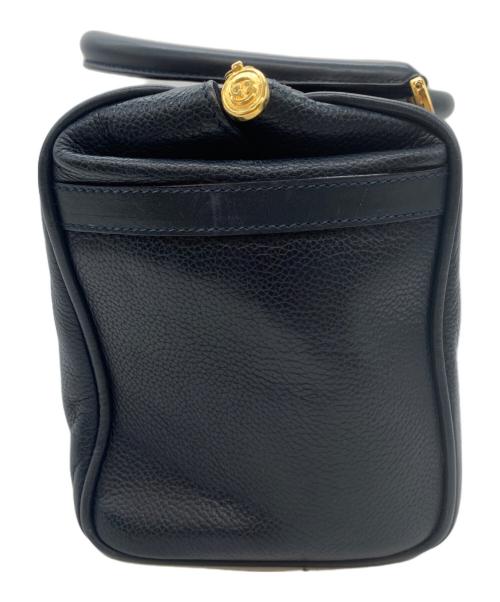 GUCCI（グッチ）GUCCI (グッチ) ミニボストンバッグ ネイビーの古着・服飾アイテム