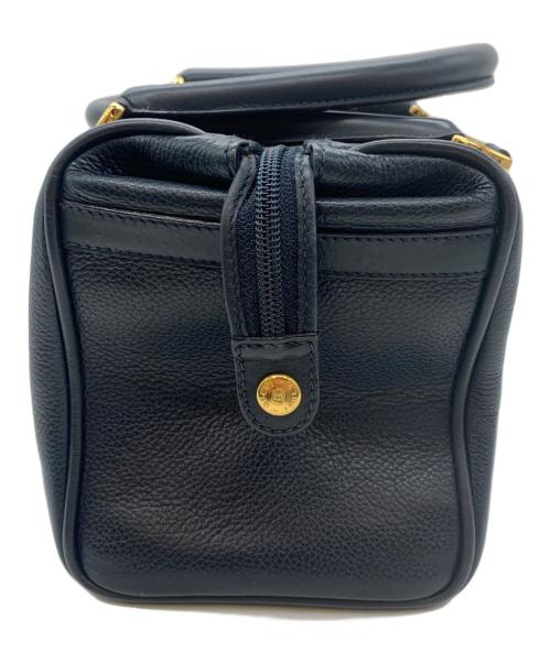 GUCCI（グッチ）GUCCI (グッチ) ミニボストンバッグ ネイビーの古着・服飾アイテム
