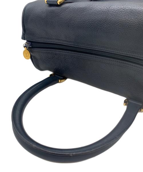 GUCCI（グッチ）GUCCI (グッチ) ミニボストンバッグ ネイビーの古着・服飾アイテム