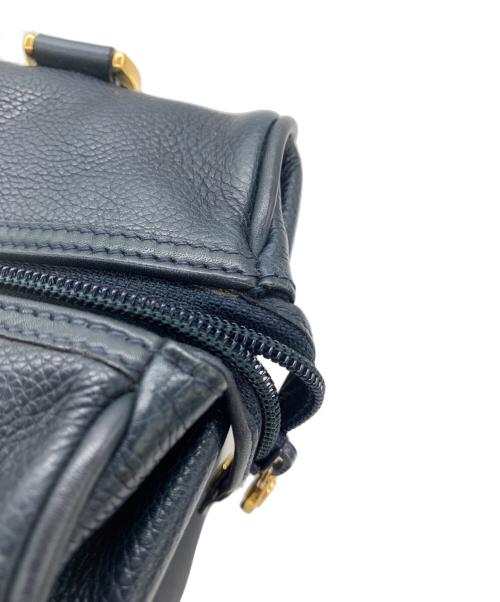 GUCCI（グッチ）GUCCI (グッチ) ミニボストンバッグ ネイビーの古着・服飾アイテム