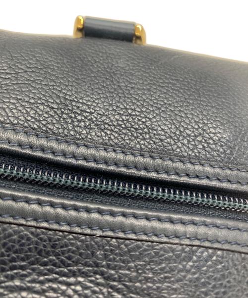 GUCCI（グッチ）GUCCI (グッチ) ミニボストンバッグ ネイビーの古着・服飾アイテム