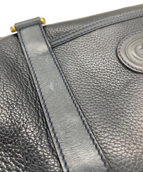 GUCCI（グッチ）GUCCI (グッチ) ミニボストンバッグ ネイビーの古着・服飾アイテム
