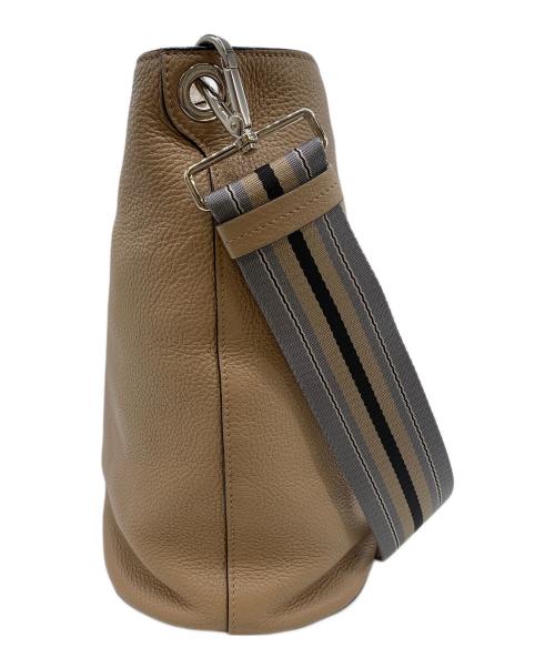 PRADA（プラダ）PRADA (プラダ) ショルダーバッグ ベージュ×グレーの古着・服飾アイテム