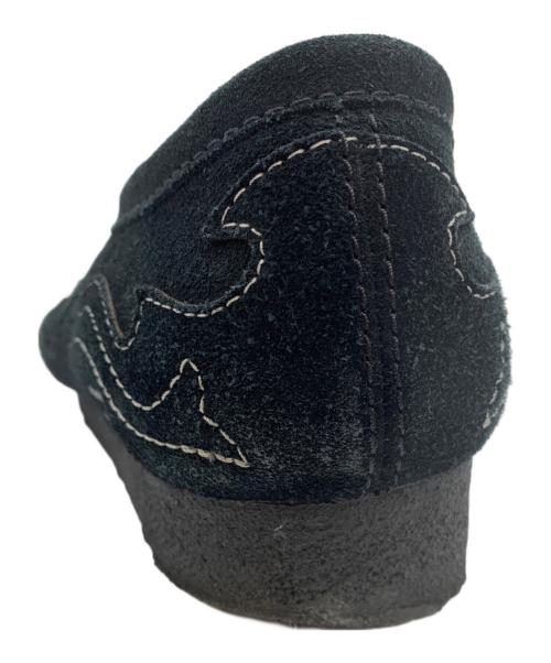 CLARKS ORIGINALS（クラークス オリジナルズ）CLARKS ORIGINALS (クラークス オリジナルズ) SUPREME (シュプリーム) ワラビーシューズ ブラック サイズ:26.5の古着・服飾アイテム