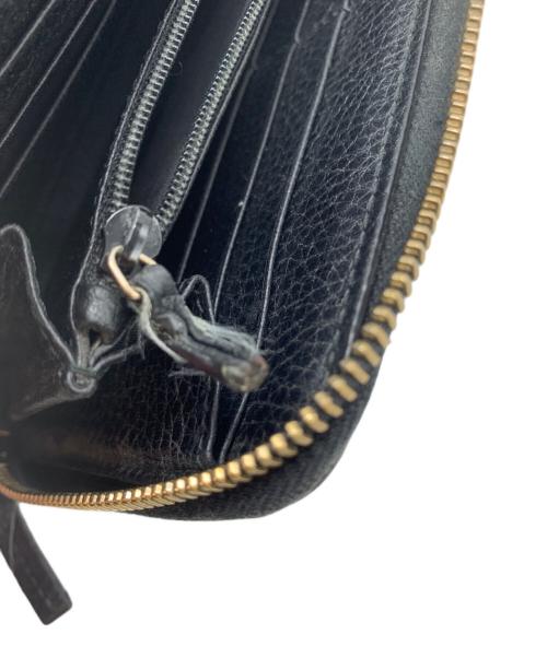 GUCCI（グッチ）GUCCI (グッチ) 長財布 ブラックの古着・服飾アイテム