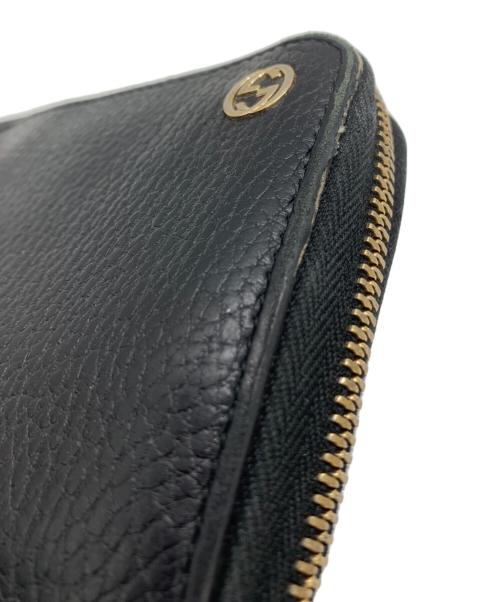 GUCCI（グッチ）GUCCI (グッチ) 長財布 ブラックの古着・服飾アイテム