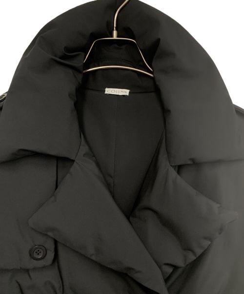 COLUMN（コラム）COLUMN (コラム) ダウンジャケット ブラック サイズ:36の古着・服飾アイテム