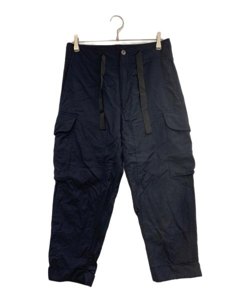 PAUL SMITH（ポールスミス）PAUL SMITH (ポールスミス) キュプラーカーゴパンツ ネイビー サイズ:Mの古着・服飾アイテム