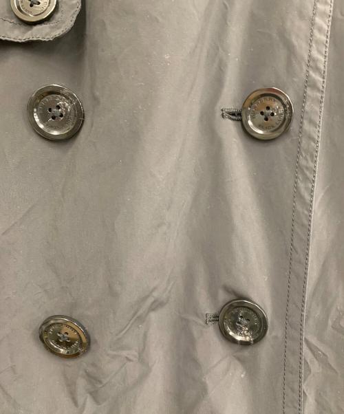 BURBERRY BLACK LABEL（バーバリーブラックレーベル）BURBERRY BLACK LABEL (バーバリーブラックレーベル) ショートトレンチコート ブラック サイズ:Lの古着・服飾アイテム