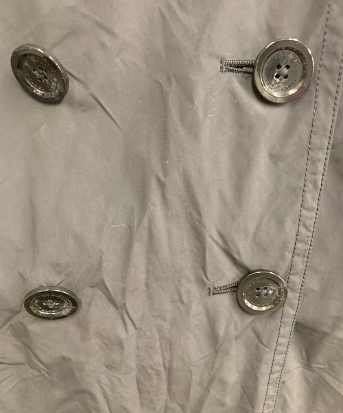 BURBERRY BLACK LABEL（バーバリーブラックレーベル）BURBERRY BLACK LABEL (バーバリーブラックレーベル) ショートトレンチコート ブラック サイズ:Lの古着・服飾アイテム