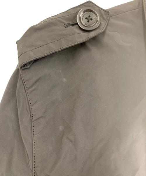 BURBERRY BLACK LABEL（バーバリーブラックレーベル）BURBERRY BLACK LABEL (バーバリーブラックレーベル) ショートトレンチコート ブラック サイズ:Lの古着・服飾アイテム